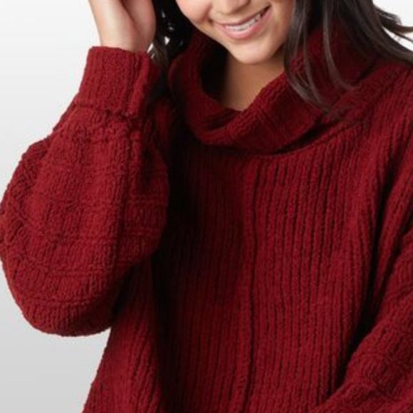 NWT FREE PEOPLE CRANBERRY PULLOVER SWEATER - Picture 6 of 9